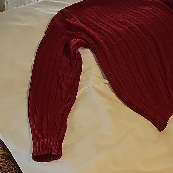 Vintage Red Sweater - Picture 13 of 14